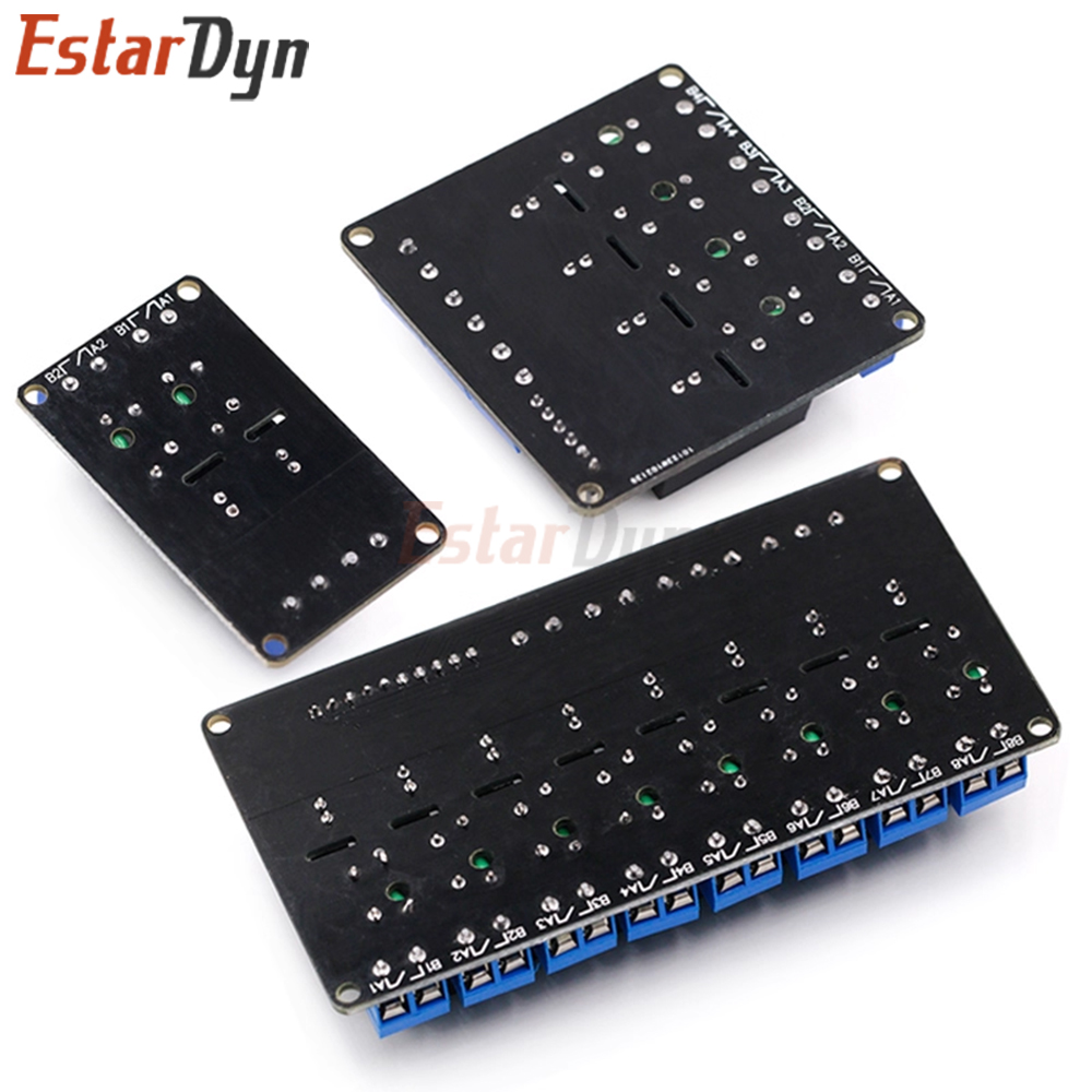 5V 1 2 4 8 Channel SSR G3MB-20 - Relay Module 4 Channel 评论和价格