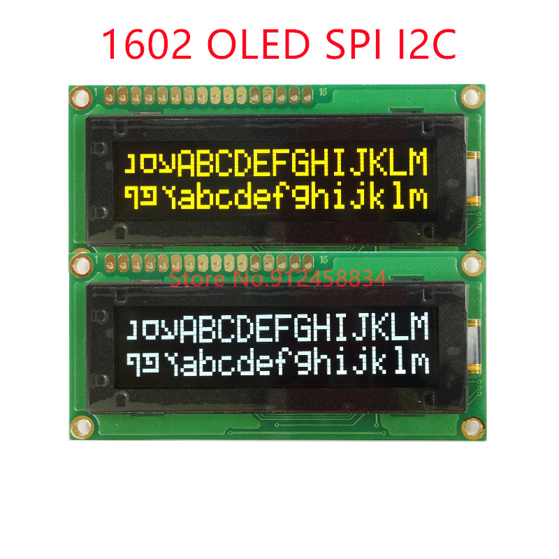 1602 16X2 OLED SPI I2C 3.3v or - Lcd 1602 评论和价格