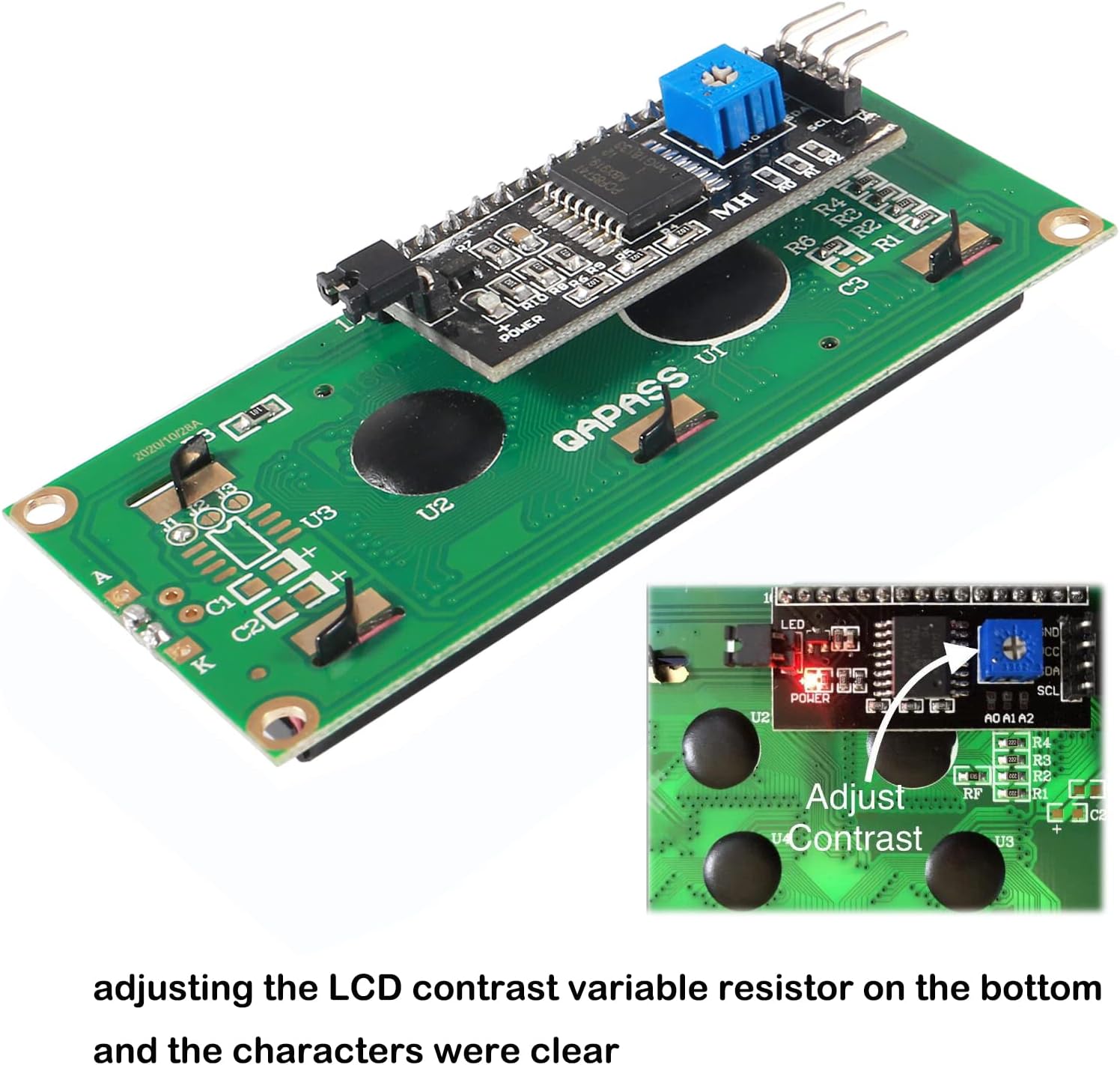 2PCS IIC I2C TWI Serial LCD 20 - Lcd 1602 评论和价格