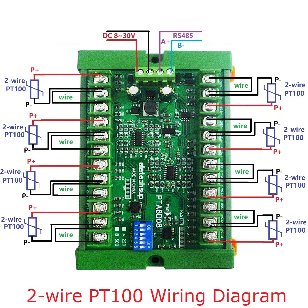 RS485 Temperature Sensor Acqui - Ds18B20 评论和价格