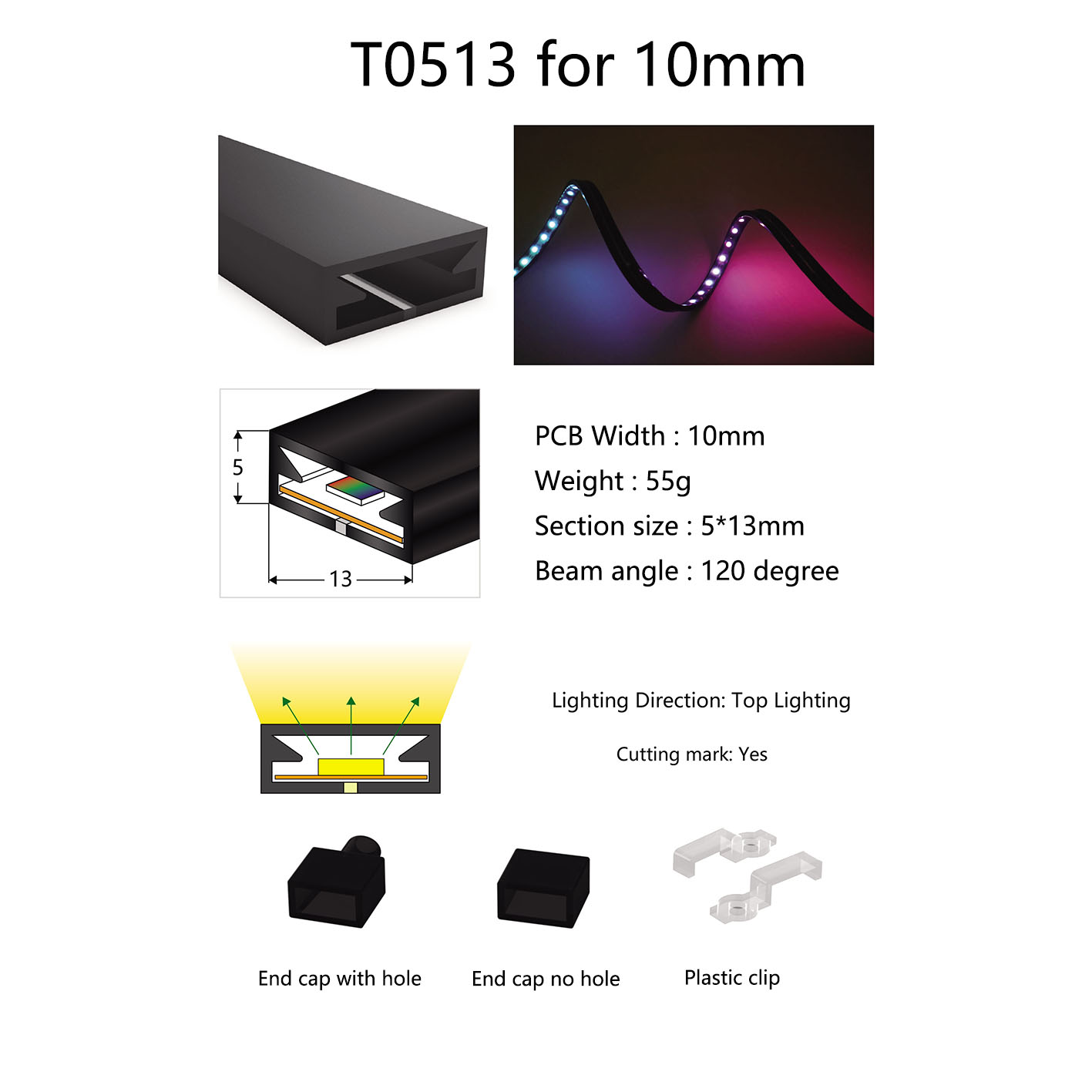 WS2812B WS2811 LED Neon Rope T - Ws2812B Strip 5V 评论和价格