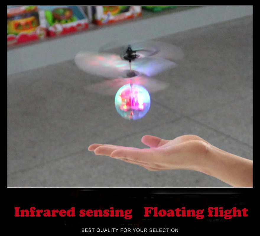 New Flying Ball Luminous Kid's - Ir Remote Module 评论和价格