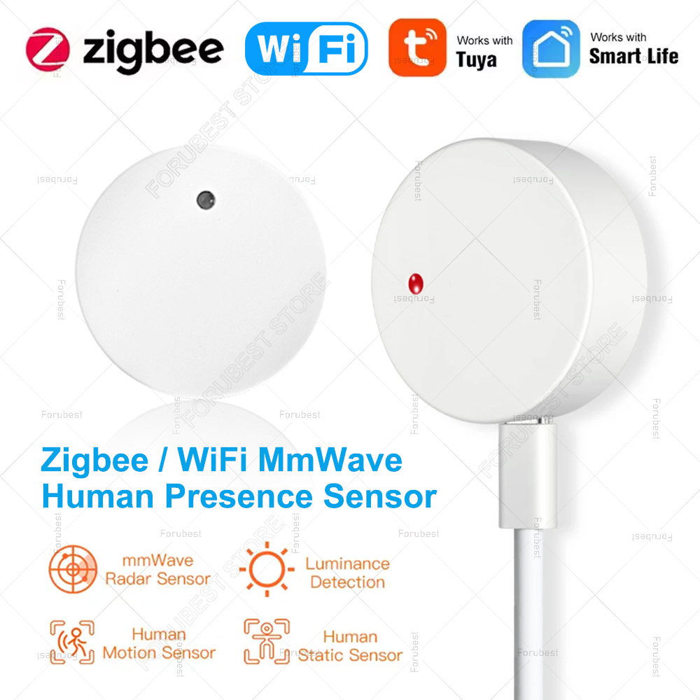 ZigBee Wifi MmWave Human Prese - Pir Motion Sensor 评论和价格