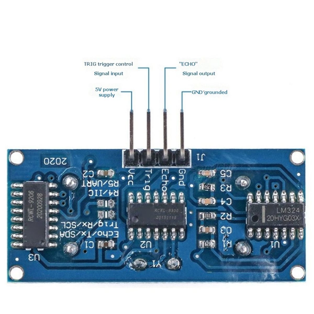 6PCS HC-SR04 Ultrasonic Sensor - Ultrasonic Sensor Hc-Sr04 评论和价格