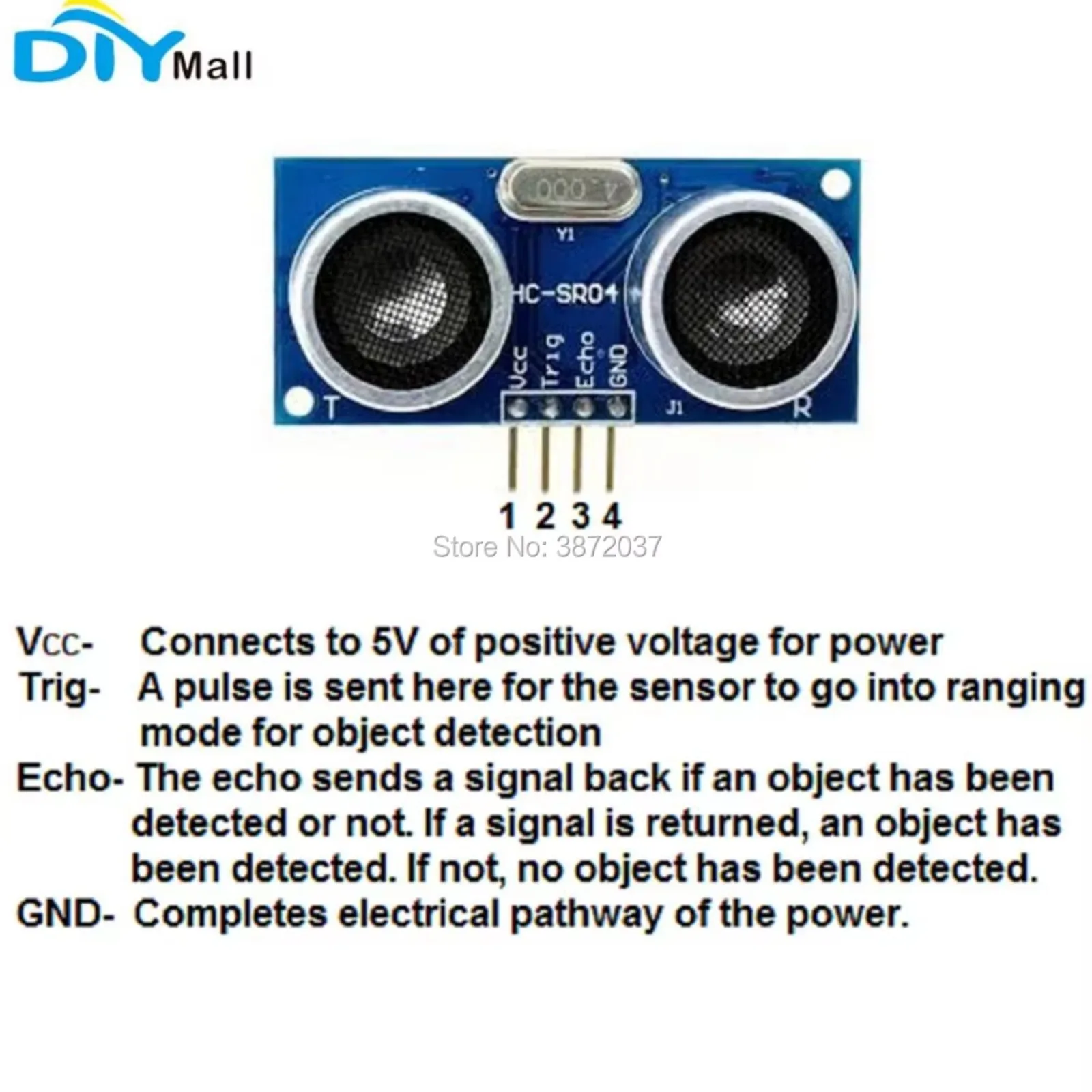 DIYmall HC-SR04 Ultrasonic Sen - Ultrasonic Sensor Hc-Sr04 评论和价格