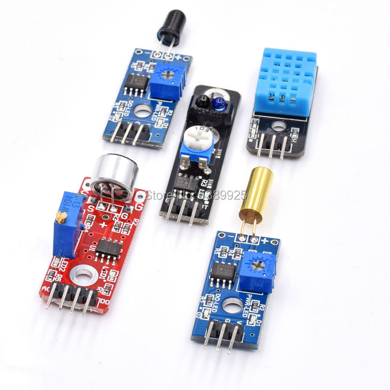 16 Kinds of Sensor Module Kit  - Ultrasonic Sensor Hc-Sr04 评论和价格
