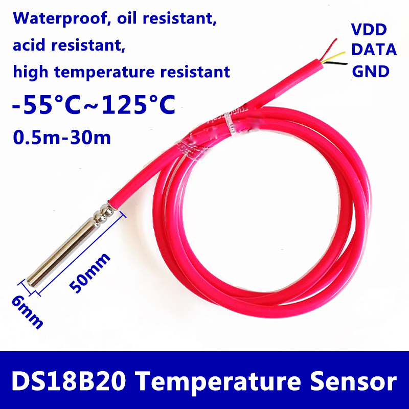 DS18B20 Waterproof Digital Tem - Ds18B20 评论和价格